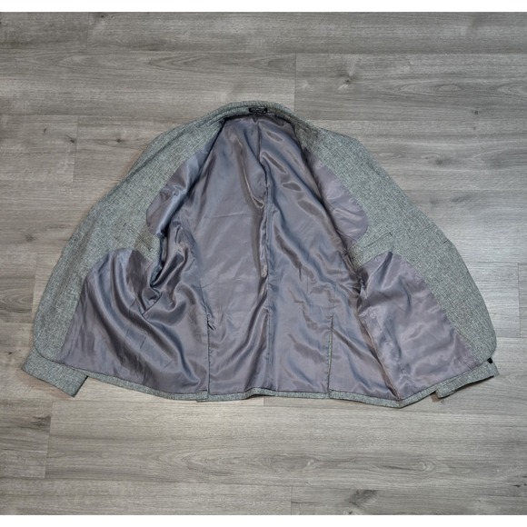 Coofandy Other - Coofandy Men's 1-Button Sports Coat Blazer Jacket Gray Size 3XL Pockets